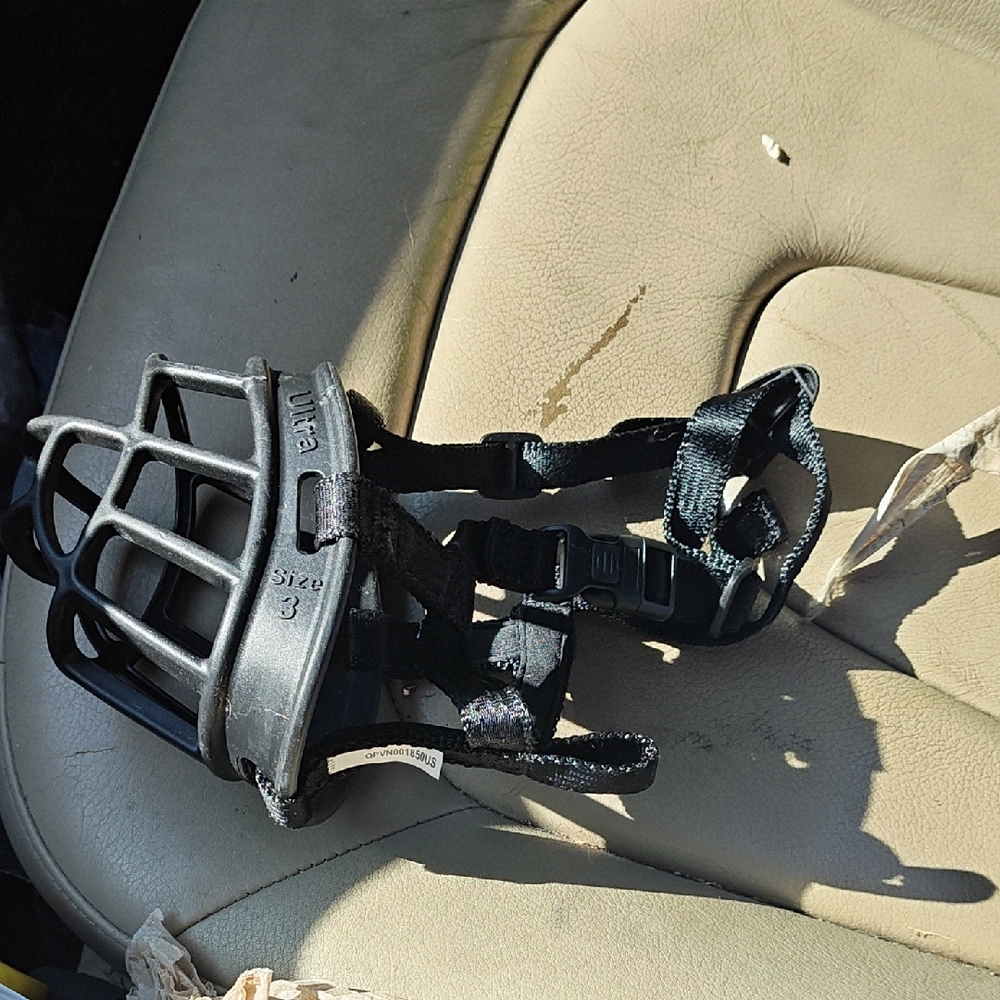 Black Ultra Dog Muzzle